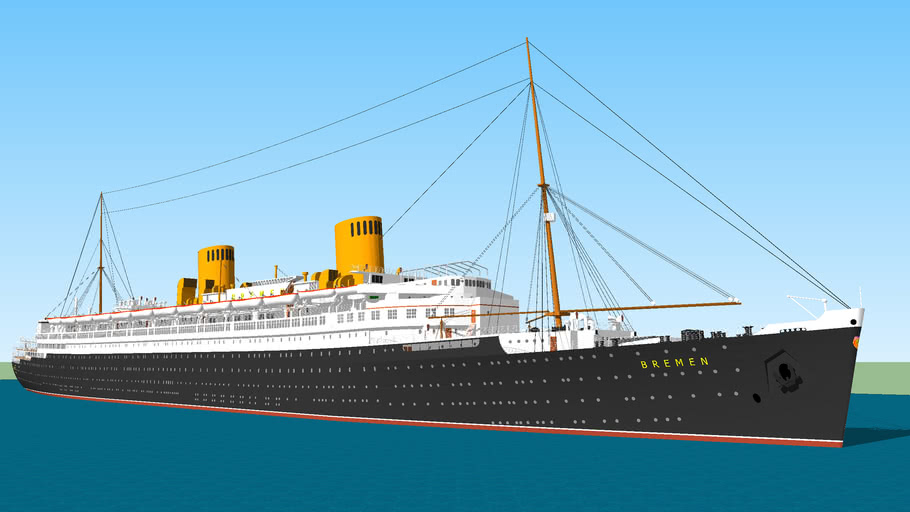 SS Bremen | 3D Warehouse