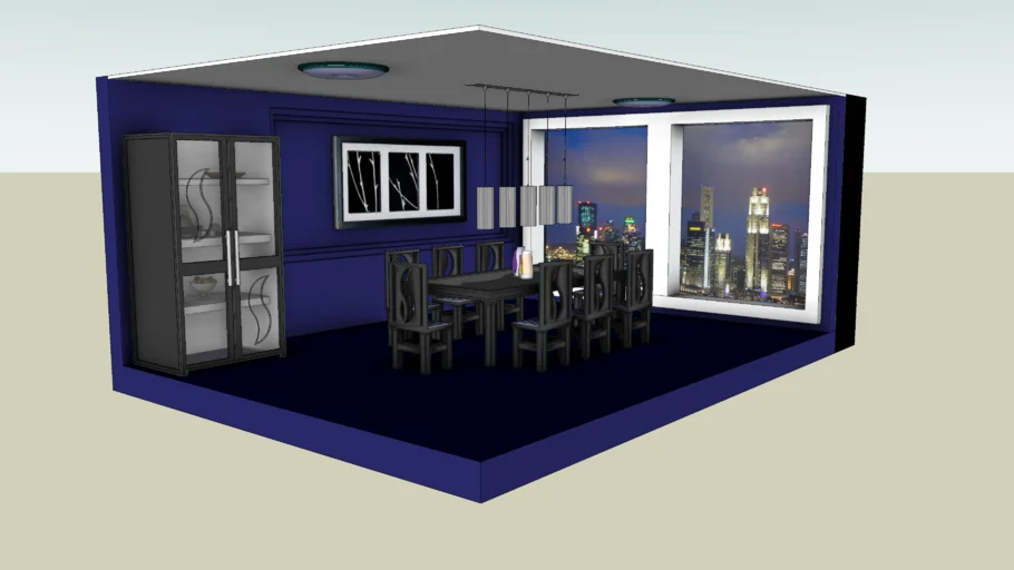 Panama City Luxury Apartment for Sale | $1,800,000 | 677 m2 - Apartment With Penthouse Dining Room View