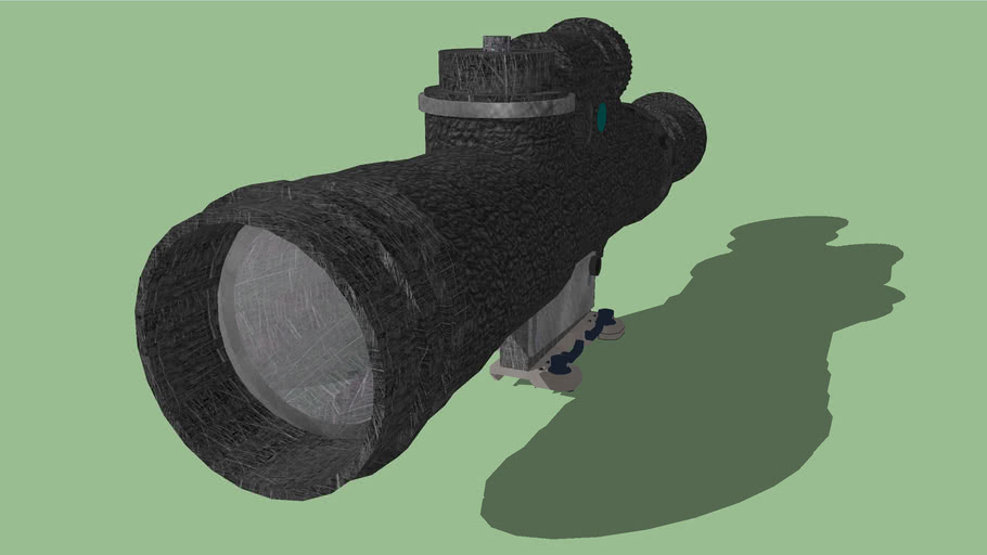 AN/PVS-2 Night Vision Scope | 3D Warehouse