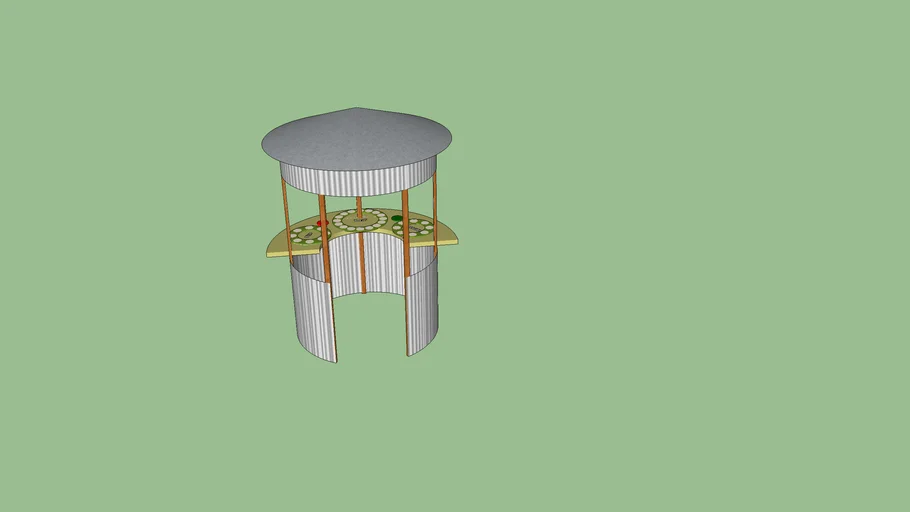 Crop Grain Bin | 3D Warehouse