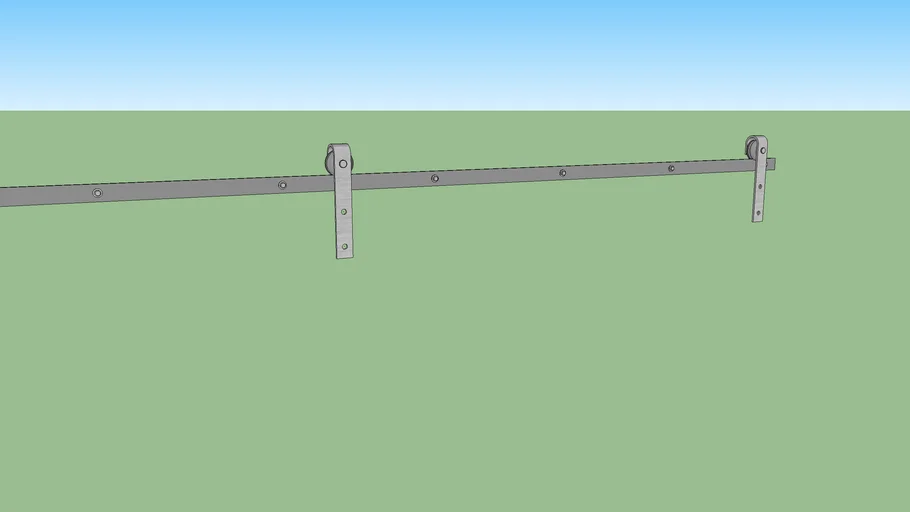 Barn Door Hanger 3D Warehouse