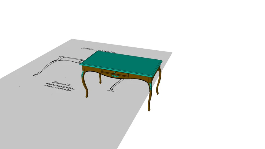desk | 3D Warehouse