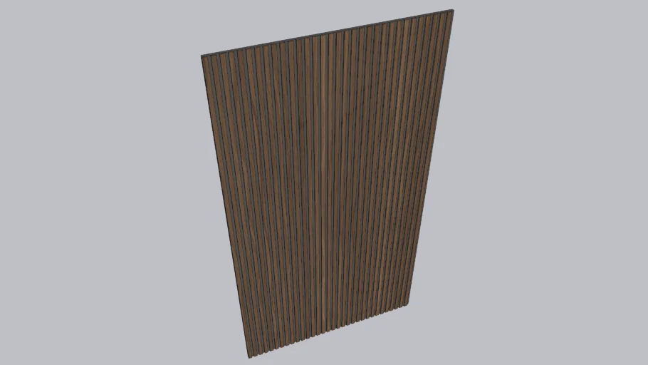 Wooden Wall Panel | 3D Warehouse