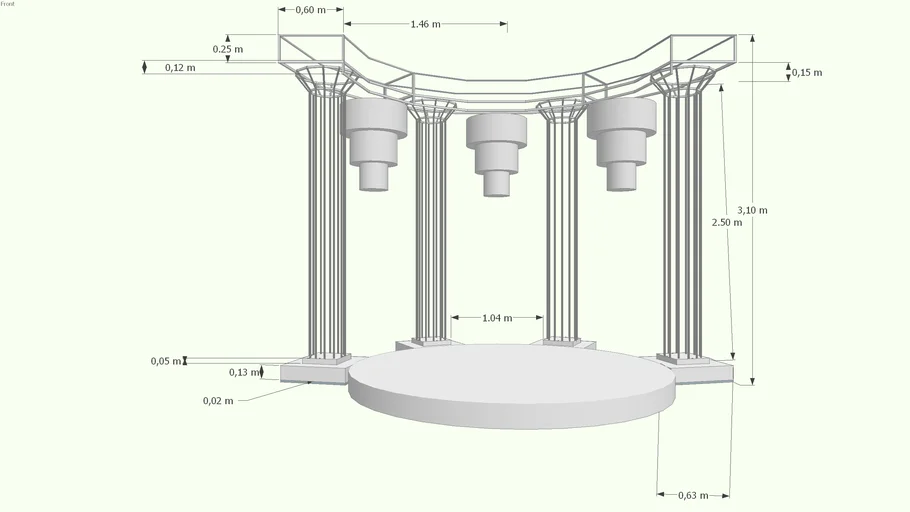 Wedding Arch 3m