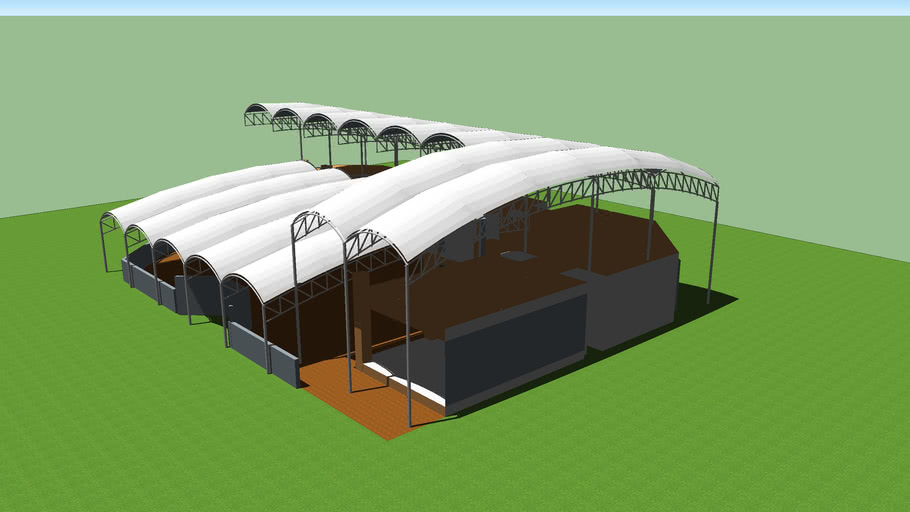 Tensile Structure 3d Warehouse