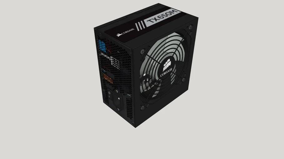 Power Supply Corsair 650W TX Modular Series ATX12V V2.4 80 PLUS Gold