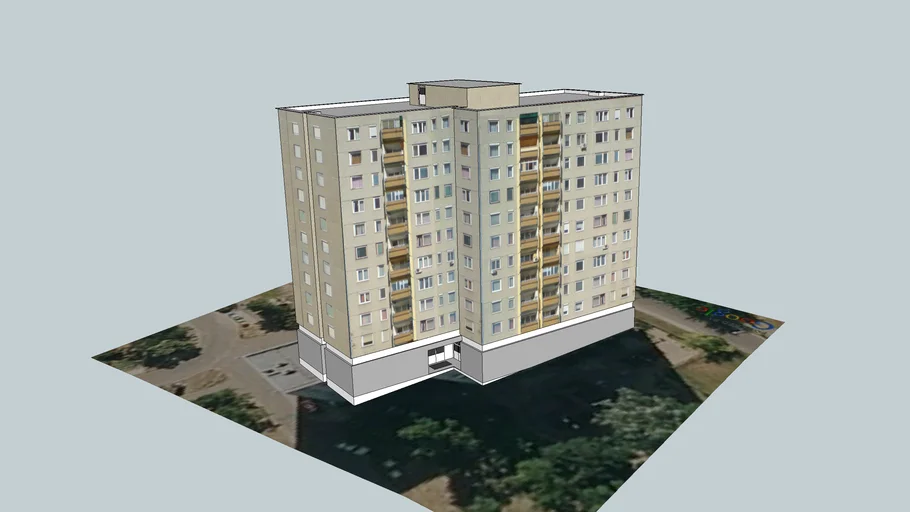 10 floor building | 3D Warehouse