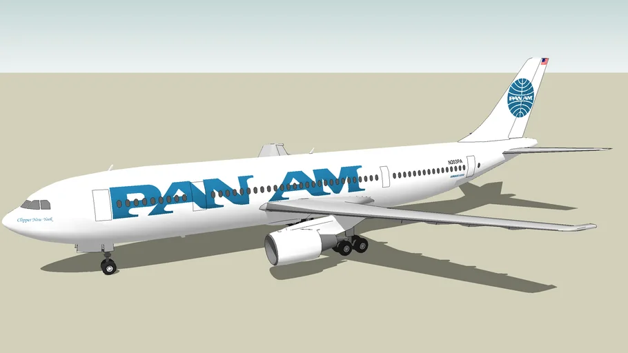 Pan Am (1990) - Airbus A300B4-203