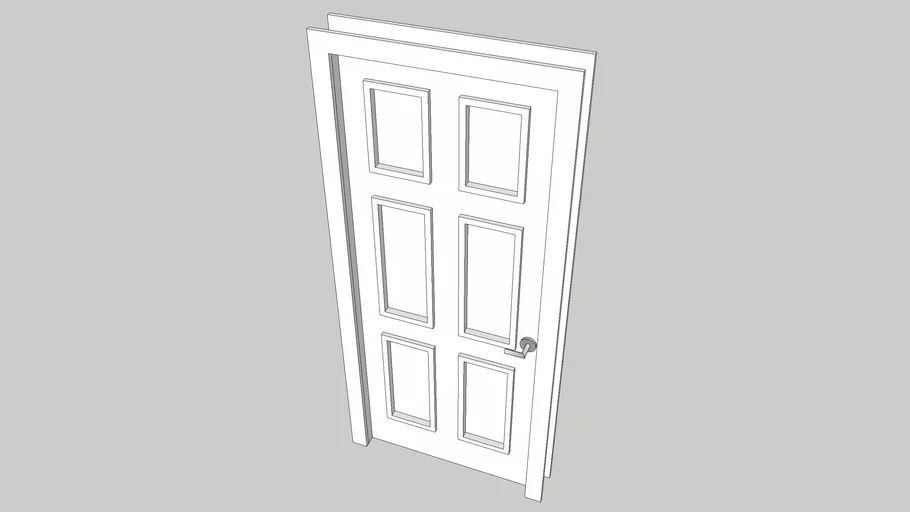 6.8 Door | 3D Warehouse