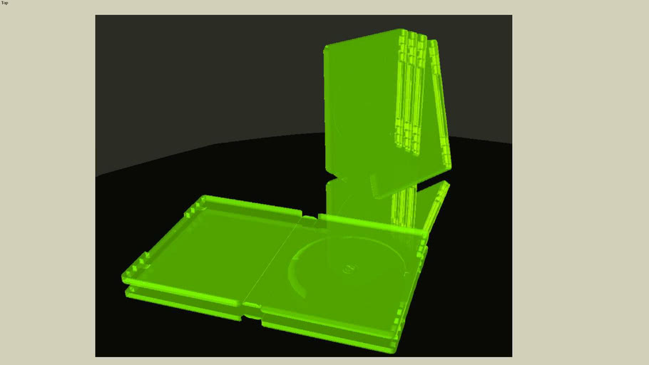 Xbox 360 game case 3D Warehouse