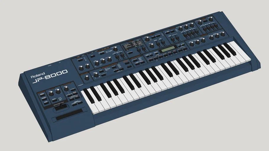 Roland JP-8000 | 3D Warehouse