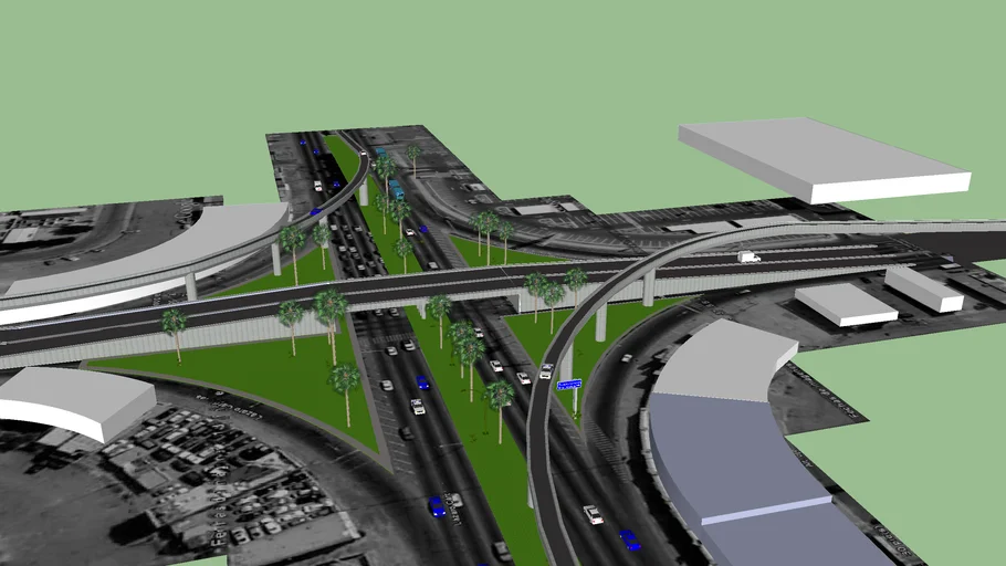 DIstribuidor Vial Anahuac - Lazaro Cardenas | 3D Warehouse
