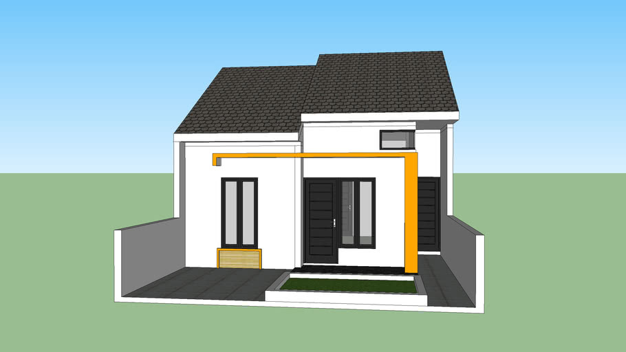 Rumah Minimalis Modern | 3D Warehouse