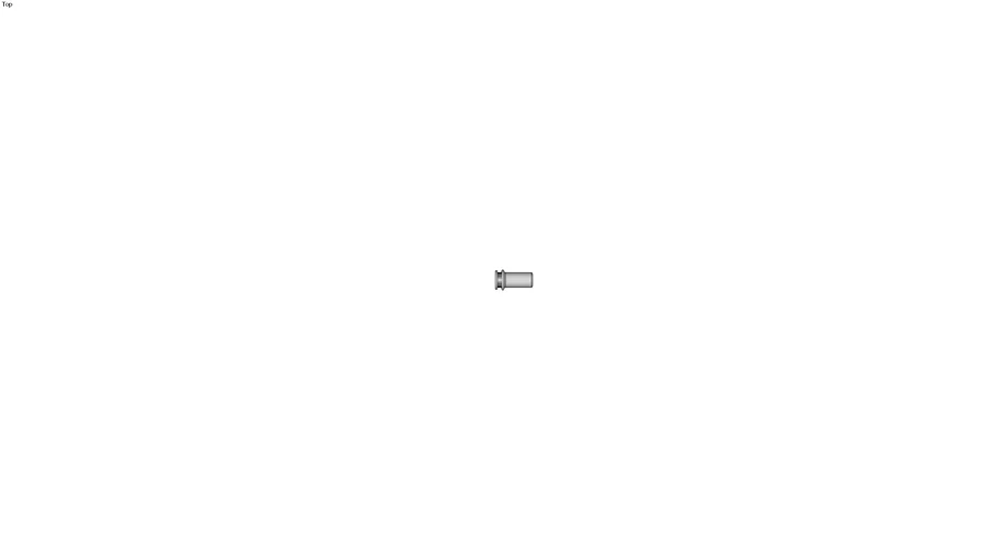 Blindrivet nut, knurled shank, type RUC 3D Warehouse