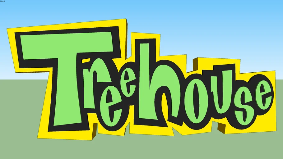 Treehouse TV logo | 3D Warehouse