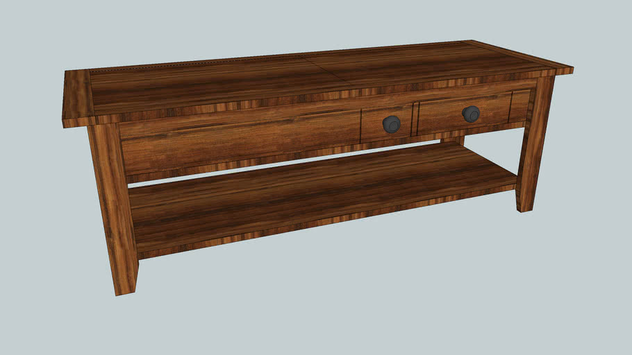 coffee table with toy storage 3D Warehouse