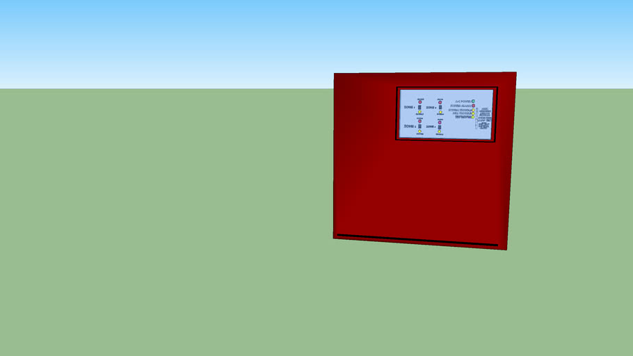 Fire Alarm Panel 3d Warehouse 6408