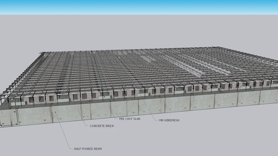 Pre Cast Concrete Slab