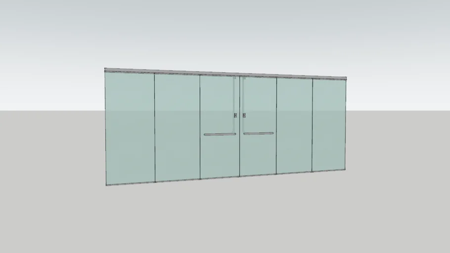 Frameless Glass Partition & Doors *OPTIMIZED