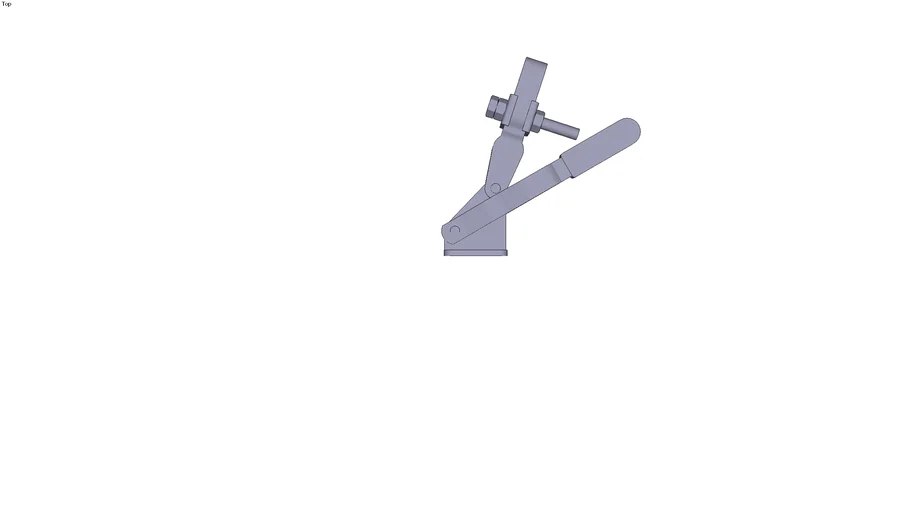 Vertical toggle clamp - M6x45