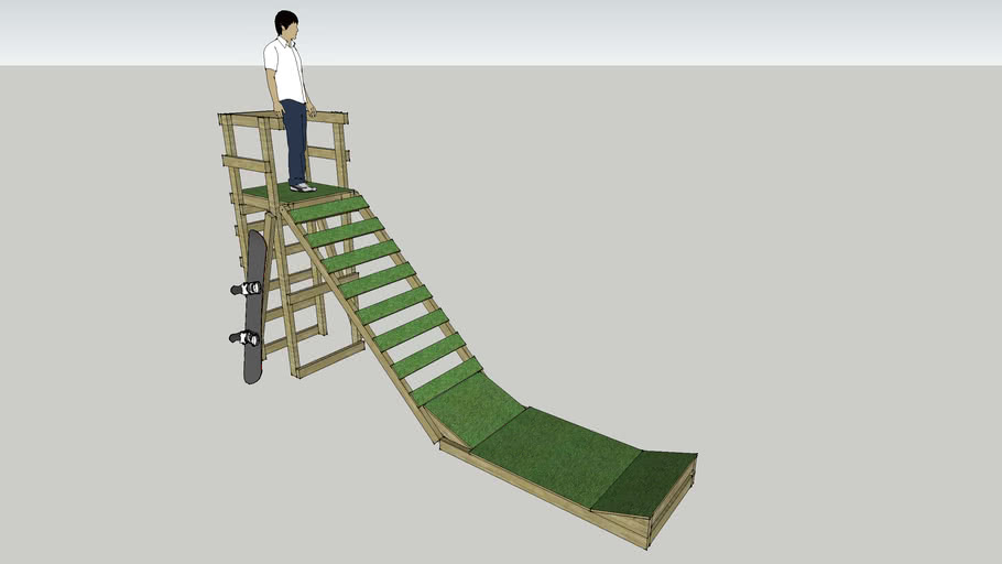 Snowboard Drop In 3D Warehouse