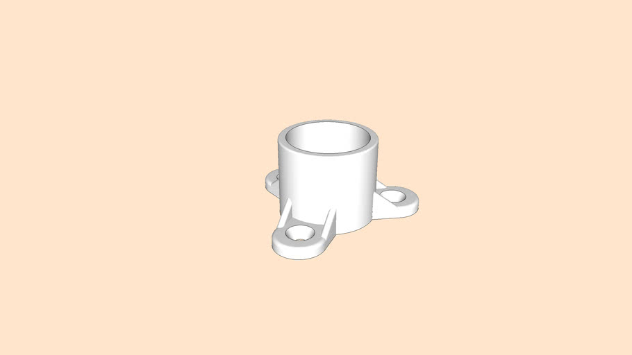 3/4 in. Furniture Grade PVC Table Cap FORMUFIT 3D Warehouse