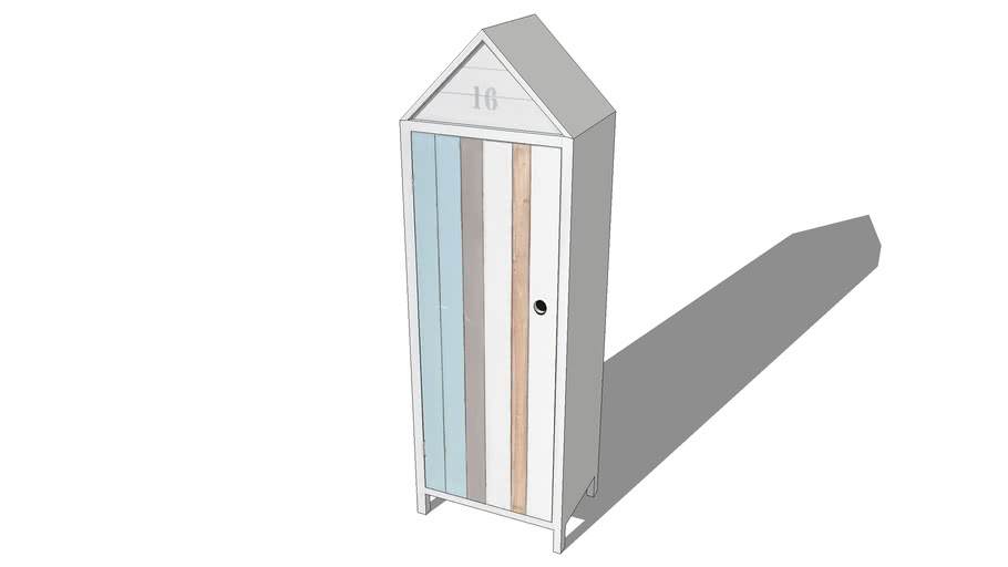 Armoire enfant cabine de plage OCEAN, maison du monde, Réf. 135749 Prix