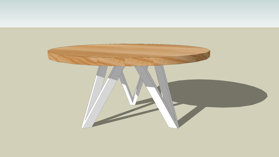 Table à manger ronde M ARTMETA | 3D Warehouse