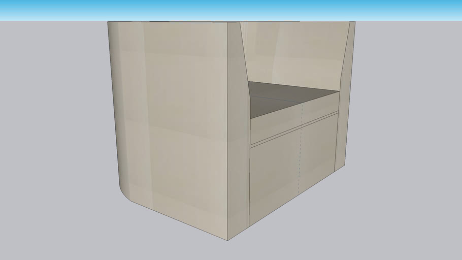 Structube Swivel Chair 3D Warehouse