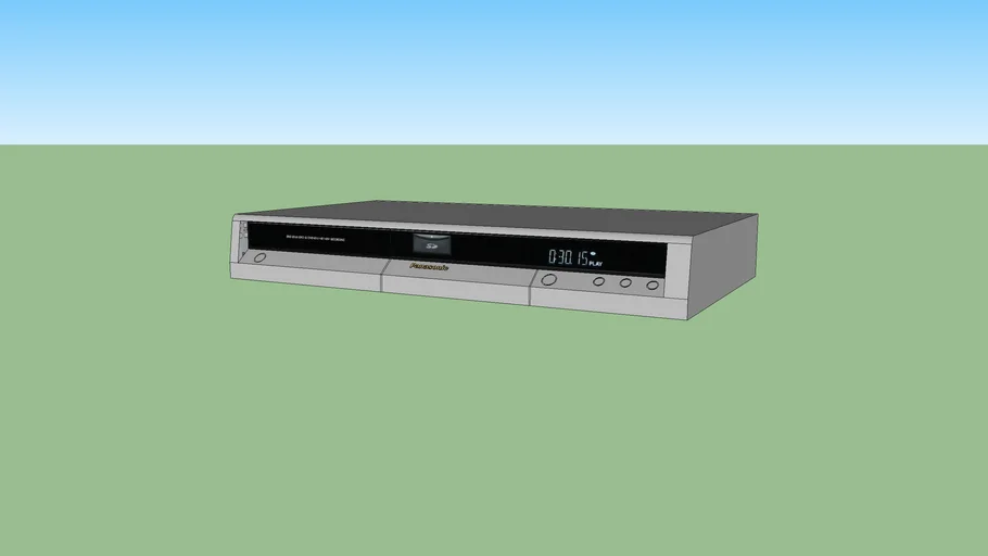 Panasonic DMRES25S DVD recorder 3D Warehouse