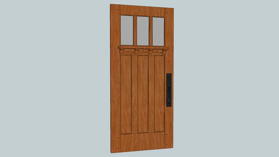 Hank's Door 3D Warehouse