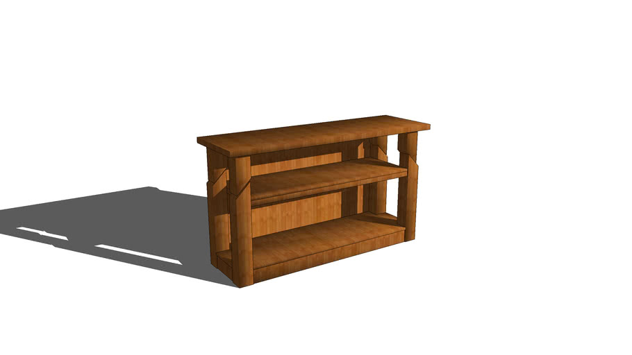 Simple Sofa Table 3D Warehouse