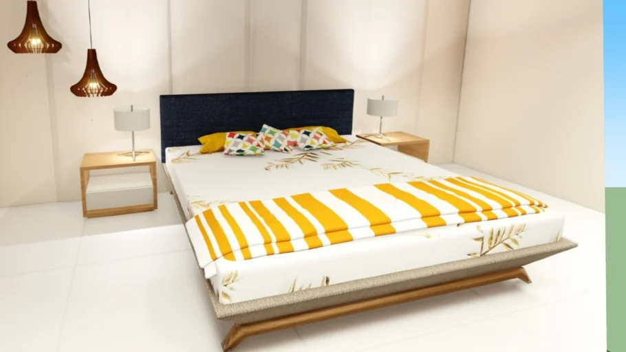 Contemporary Bed Model