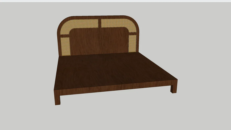 Nadi Wood and Cane Bed