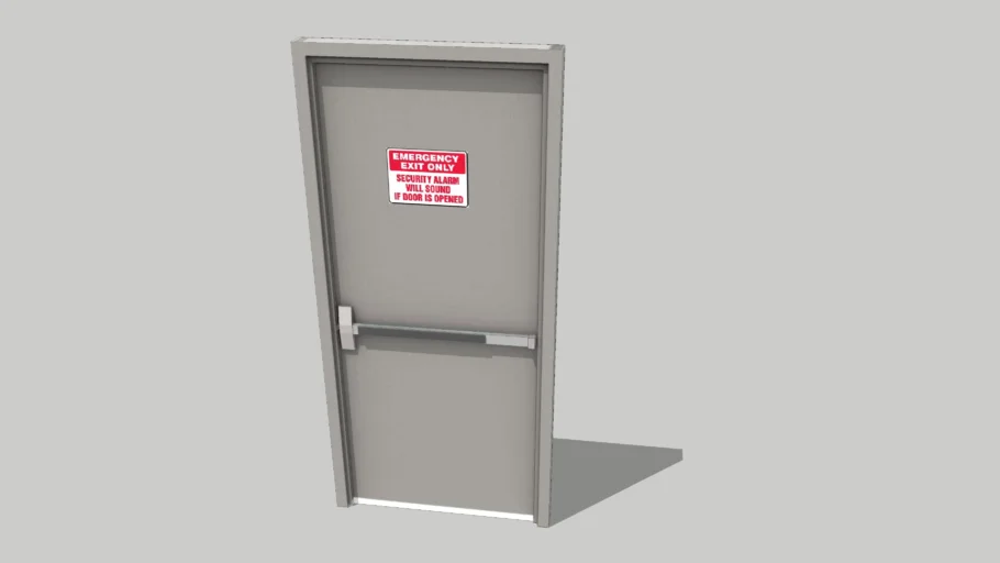 Lo-poly Emergency Exit