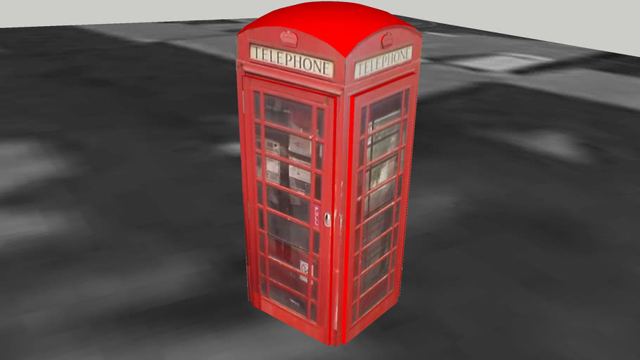 Telephone box #3, Cam | 3D Warehouse