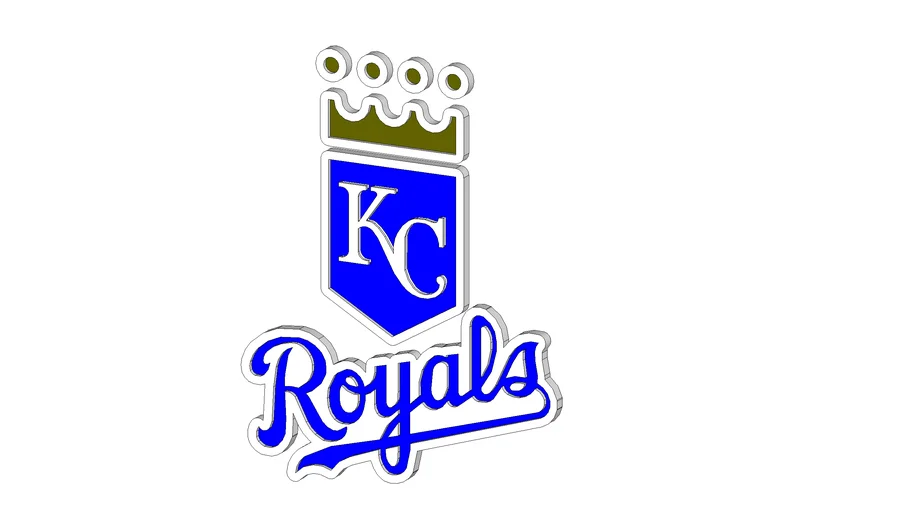 Kansas City Royals Logo - 3D Warehouse
