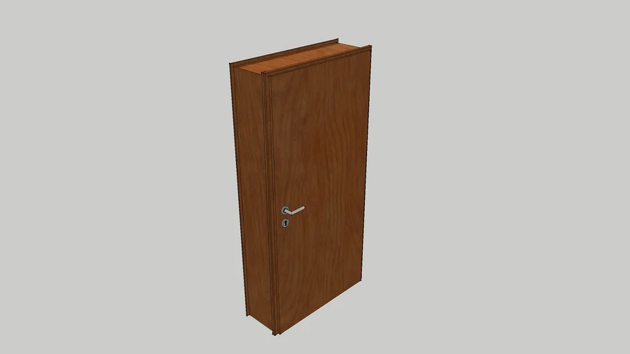 Doorjamb with the doors | 3D Warehouse