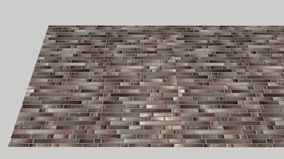 Anderson copper backsplash 3D Warehouse