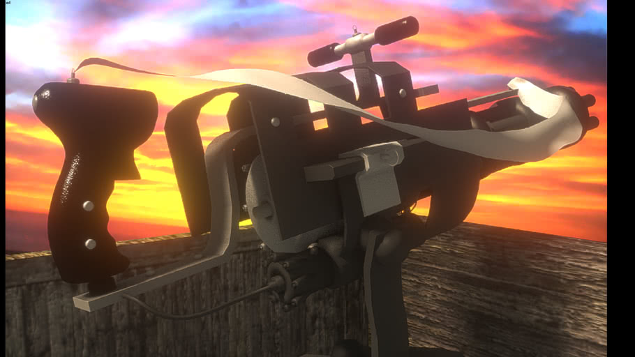 Minigun Render | 3D Warehouse