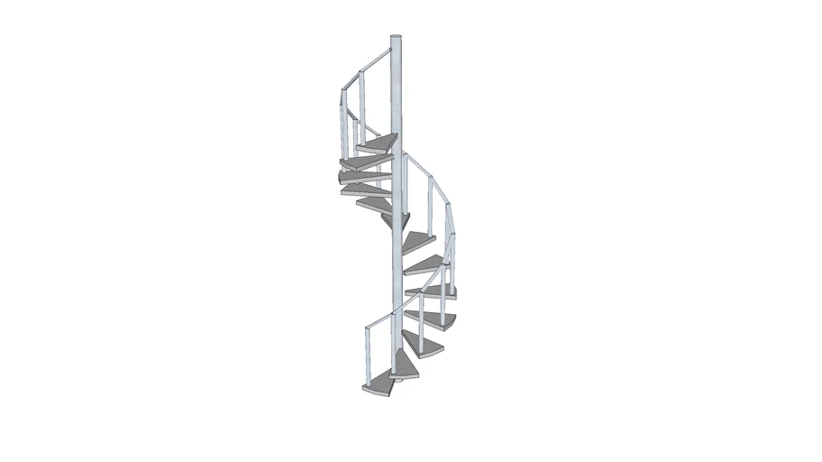 desenho amador de escada | 3D Warehouse