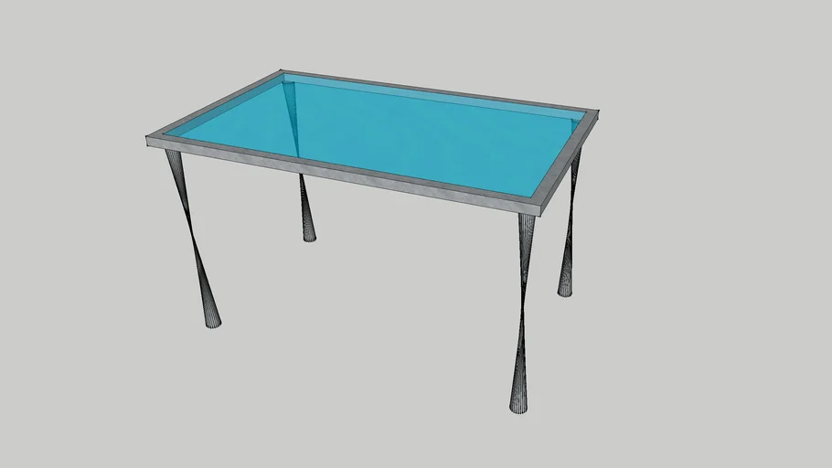 Glass table