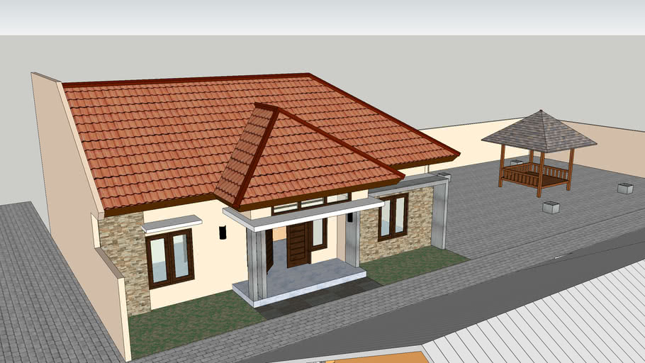 Rumah Minimalis Klasik | 3D Warehouse