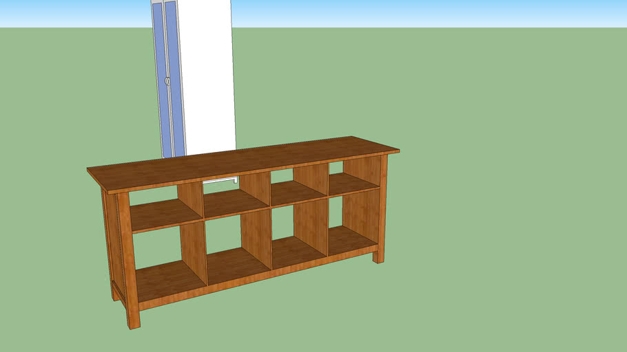 ikea Hemnes sofa table 3D Warehouse