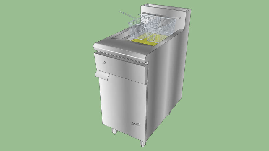 Quest MV40 Fryer 3D Warehouse