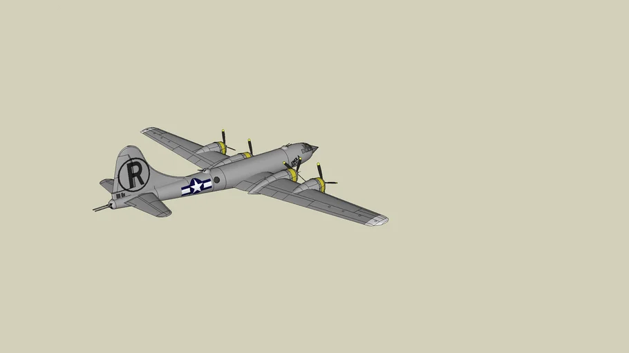 Bomber B29 | 3D Warehouse