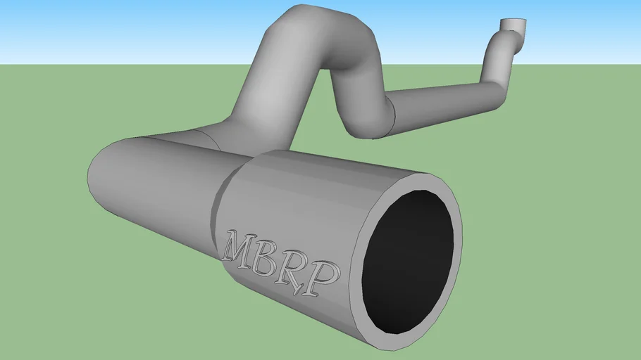 MBRP EXHAUST 2 3D Warehouse