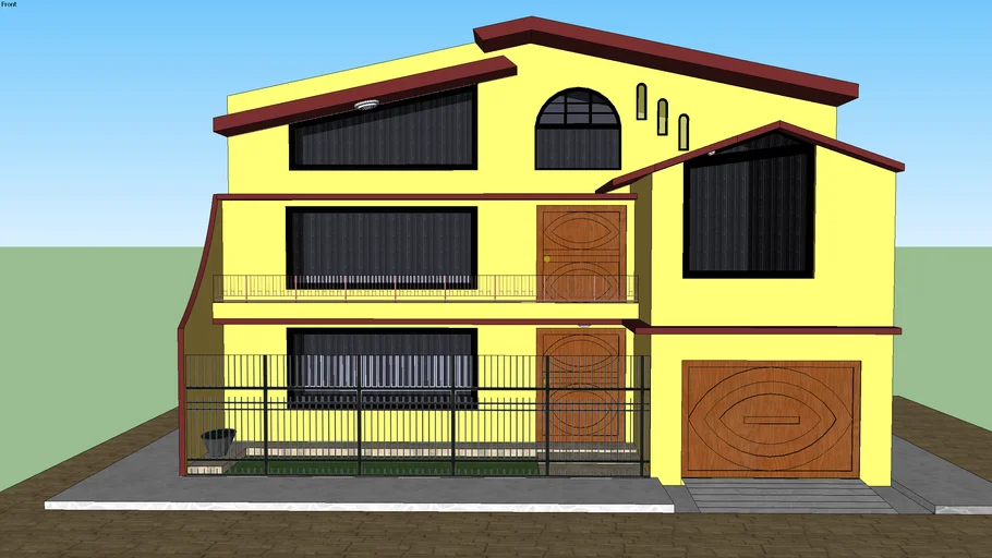 Casa de 3 pisos | 3D Warehouse