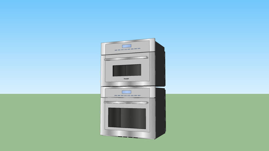 Thermador 30in Masterpiece Combi Speed Oven MEDMC301WS 3D Warehouse