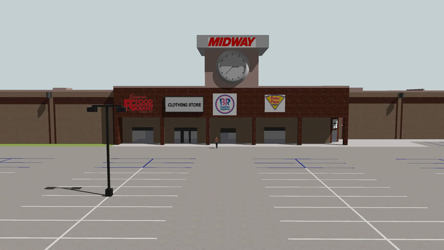 Midway Shopping Center | 3D Warehouse